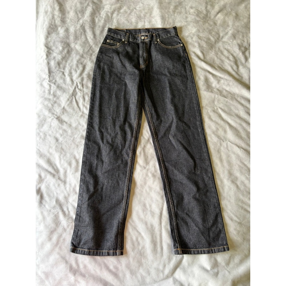 Canyon River Blues Boys Slim Straight Leg Dark Wash Denim Jeans Size 18 Slim